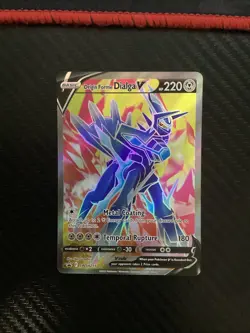 Origin Forme Dialga V SWSH255 SWSH: Sword & Shield Promo Cards Holo NM - Image 1