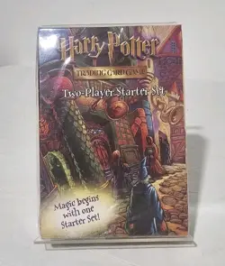 HARRY POTTER Two Player STARTER SET FACTORY SEALED DECK Card Game Wizards Coast - Image 1