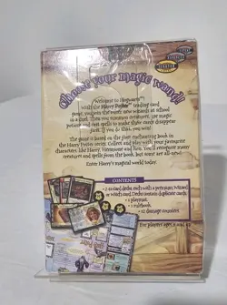HARRY POTTER Two Player STARTER SET FACTORY SEALED DECK Card Game Wizards Coast - Image 2