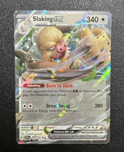 Pokemon TCG Slaking EX 147/191 Surging Sparks Double Rare Card (NM Condition) - Image 1