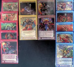 Chaotic Ultra/Super Rare Premium FOil Creature 14 Card Lot TCG CCG (*) - Image 1