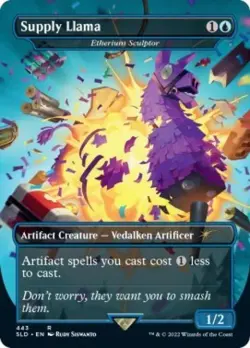 MTG English Supply Llama - Etherium Sculptor NM Foil Secret Lair - Image 1