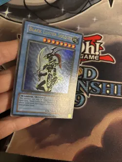 (MC) Black Luster Soldier 1st Edition Yu-Gi-Oh Card SYE-024 Ultra Rare LP - Image 2