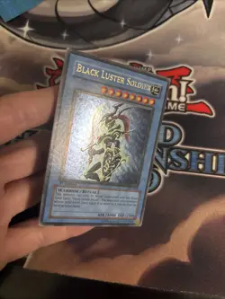 (MC) Black Luster Soldier 1st Edition Yu-Gi-Oh Card SYE-024 Ultra Rare LP - Image 4