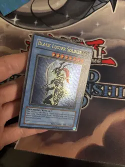 (MC) Black Luster Soldier 1st Edition Yu-Gi-Oh Card SYE-024 Ultra Rare LP - Image 5