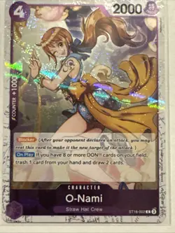 ONE PIECE 28 CARD LOT SPARKLE SUPER RARE NAMI LUFFY ZORO BOA SANJI SHANKS LAW - Image 2