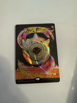 Halo Foil - Sol Ring Foil, An Encyclopedia of Magic Secret Lair, NM - Image 1