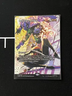 Relentless Assault (Borderless) Marvel Universe Eternal-Legal Regular - Image 1