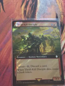 Thrill-Kill Disciple - Surge Foil - Extended Art Fallout MTG - Image 5