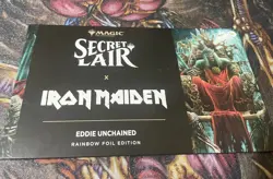 Secret Lair x Iron Maiden: Eddie Unchained - Rainbow Foil Edition MTG - Image 1