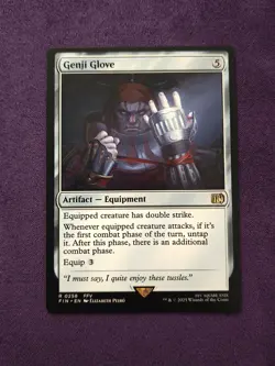 Genji Glove Rare MTG Final Fantasy FIN NM English - Image 1