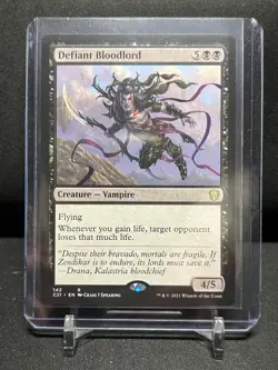 Defiant Bloodlord MTG Magic 2021 Commander - NM - Image 1