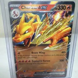 Pokemon TCG - Charizard ex SVP161 Scarlet & Violet Promo NM - Image 3