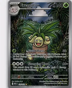 Exeggutor - Illustration Rare ME01: Mega Evolution 135/132 NM Pokemon - Image 1