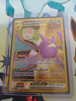 Pokemon Team Rocket's Crobat EX 242/182 Destined Rivals Gold Secret Rare M/NM - Image 1