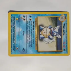 Pokemon TCG Wartortle Base Set 2 63/130 Regular Unlimited Uncommon - Image 1