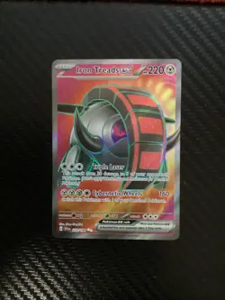 Iron Treads ex -, Pokemon SV01: Scarlet & Violet Base Set Ultra Rare, 233/198 NM - Image 1