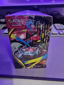 Pokemon TCG Mega Evolutions Enhanced Booster Box Sealed (Slight Tear on side) - Image 2