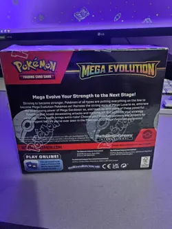 Pokemon TCG Mega Evolutions Enhanced Booster Box Sealed (Slight Tear on side) - Image 3