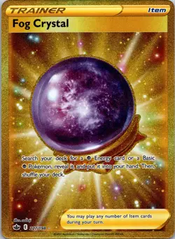 Fog Crystal 227/198 Gold Secret Rare Near Mint Holo Pokemon - Image 1