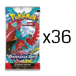 Pokemon Scarlet & Violet Paradox Rift Factory Sealed 36 Booster Pack lot - Image 2