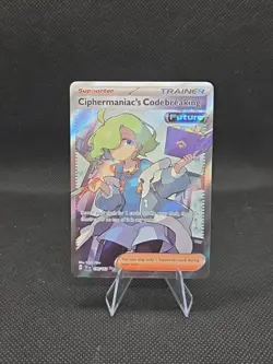 Ciphermaniac's Codebreaking 198/162 Temporal Forces Ultra Rare NM Pokemon TCG - Image 1