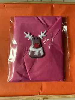 POKEMON TCG MYSTERY PACK BLIND STICKER AUCTION - Pink With Reindeer - Image 2
