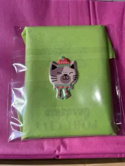 POKEMON TCG MYSTERY PACK BLIND STICKER AUCTION - Green With Happy Cat - Image 2