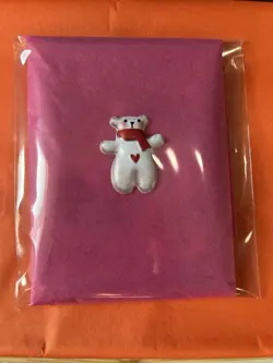 POKEMON TCG MYSTERY PACK BLIND STICKER AUCTION - Pink With Teddy Bear - Image 2