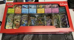 🔥NEW SEALED🔥Pokemon TCG Prismatic Evolutions Costco 8 Mini-Tin Bundle - Image 1