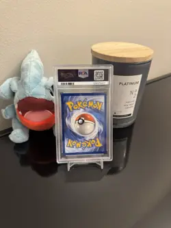 2025 POKEMON DRI EN-DESTINED RIVALS PRERELEASE #034 ETHAN'S TYPHLOSION PSA 9 - Image 2