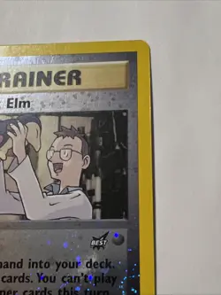 Professor Elm #3 Pokemon Best of Game 3/9 Reverse Holo - Image 3