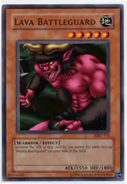 Yugioh! LP Lava Battleguard - MRD-115 - Common - 1st Edition Lightly Played, Eng - Image 1