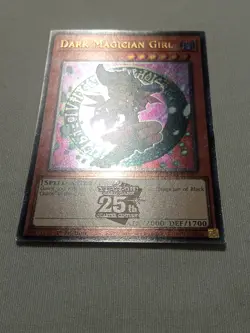 Yugioh! TCG - Dark Magician Girl (3rd Art) - Quarter Century Secret - RA04-EN107 - Image 1