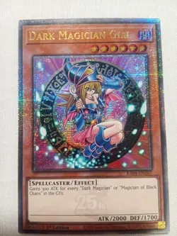 Yugioh! TCG - Dark Magician Girl (3rd Art) - Quarter Century Secret - RA04-EN107 - Image 2