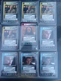 Large Lot Star Trek Black Border CCG 600+ Cards - Image 1