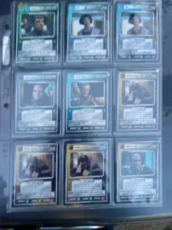 Large Lot Star Trek Black Border CCG 600+ Cards - Image 3