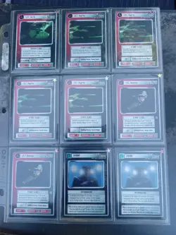 Large Lot Star Trek Black Border CCG 600+ Cards - Image 5