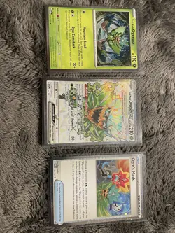 Ogrepon Teal Mask Illustration Rare Promo Lot SVP 123 Pokemon Card NM Condition - Image 1