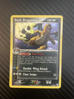 Pokemon Dark Dragonite TCG Holo Rare Card 15/109 Lightly Played - Image 1