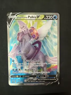 Origin Forme Palkia V SWSH253 SWSH: Sword & Shield Promo Cards Holo - Image 1