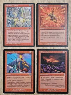 MTG - (x15) "Direct Damage" Red cards. Various sets/conditions - Image 3