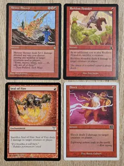 MTG - (x15) "Direct Damage" Red cards. Various sets/conditions - Image 5