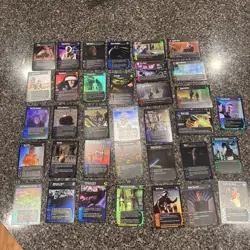 Star Wars Trading Card Game Lot with 35 Foils and Over 1300 Regular 2002-2005 - Image 3