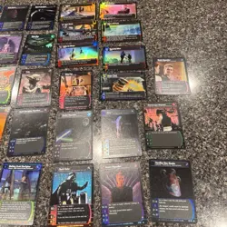Star Wars Trading Card Game Lot with 35 Foils and Over 1300 Regular 2002-2005 - Image 5