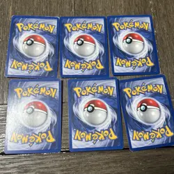 Pokemon German Vintage Lot of 6 Cards Trainers - Image 2
