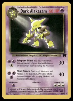 Pokemon WOTC Team Rocket Non Holo #18-82 Moderate And Heavy Play Pick Your Card - Image 2