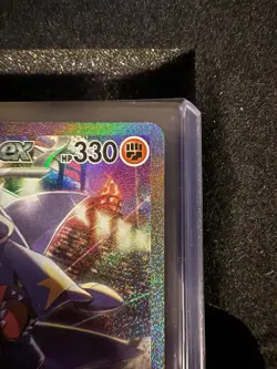 Pokemon TCG Cynthia's Garchomp EX Holo Card 232/182 Sv10: Destined Rivals - Image 4