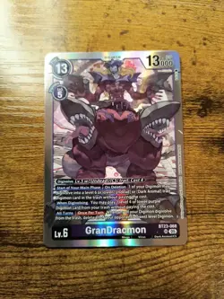 Digimon Card Game GranDracmon BT23-068 SR BT23 Hackers Slumber - Image 1