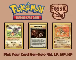 1999 Pokemon Fossil WOTC Non-Holo Singles #16-62 NM LP MP HP Pick Your Card - Image 1